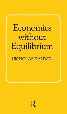 Book cover for Economics without Equilibrium