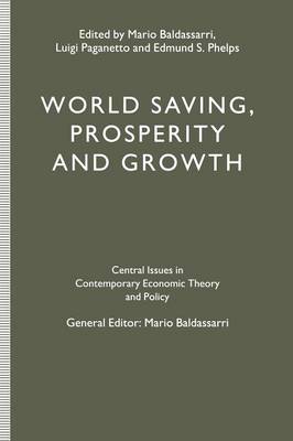 Book cover for World Saving, Prosperity and Growth