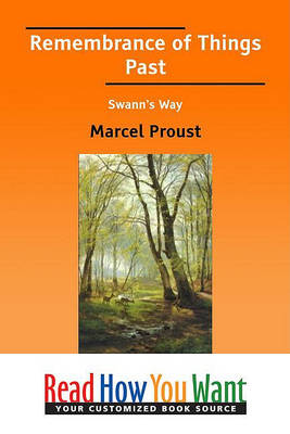 Book cover for Remembrance of Things Past Swann's Way