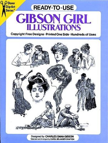 Book cover for Ready-to-Use Gibson Girl Illustrations