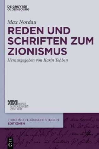 Cover of Reden Und Schriften Zum Zionismus