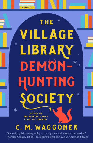 Book cover for The Village Library Demon-Hunting Society