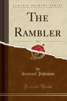 Book cover for The Rambler, Vol. 4 (Classic Reprint)