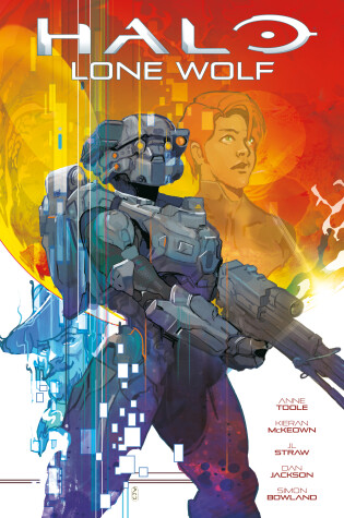 Book cover for Halo: Lone Wolf