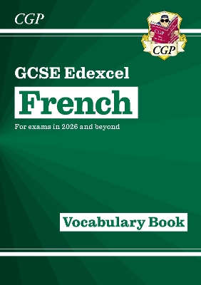 Cover of New GCSE French Edexcel Vocabulary Book (for exams from 2026)