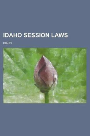 Cover of Idaho Session Laws