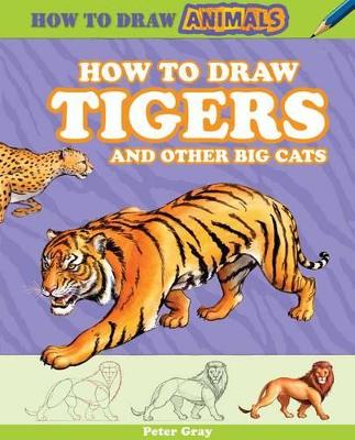 Book cover for How to Draw Tigers and Other Big Cats