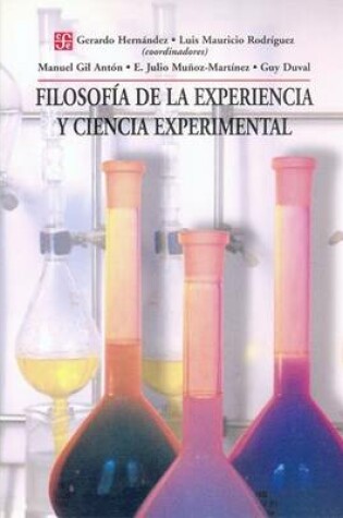 Cover of Filosofia de La Experiencia y Ciencia Experimental