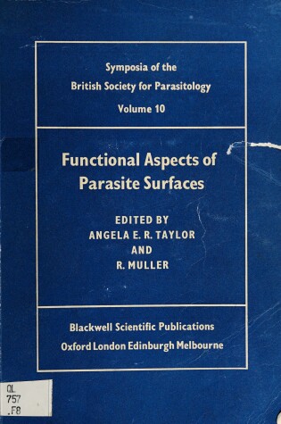 Cover of Functional Aspects of Parasite Surfaces