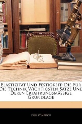 Cover of Elastizitat Und Festigkeit