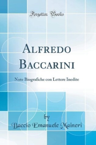 Cover of Alfredo Baccarini