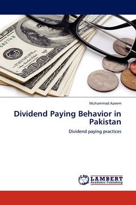 Book cover for Dividend Paying Behavior in Pakistan