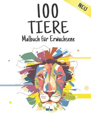 Book cover for Erwachsene Tiere Malbuch