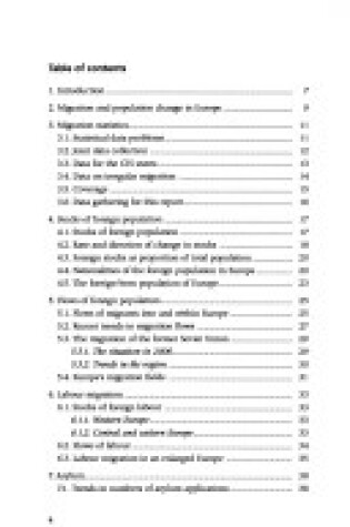 Cover of Current Trends in International Migration in Europe