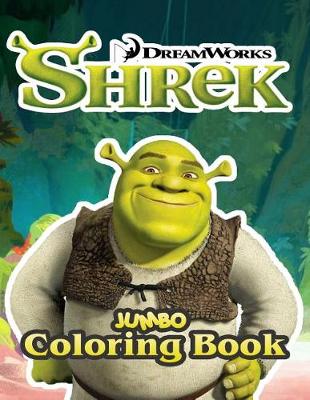 Book cover for Shrek Jumbo Coloring Book