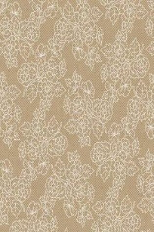 Cover of Journal Floral Lace Kraft Design