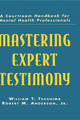 Cover of Mastering Expert Testimony