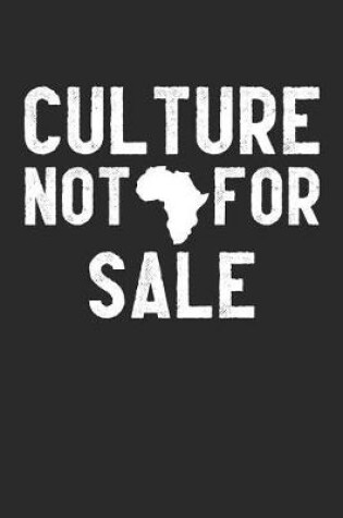 Cover of Culture Not for Sale