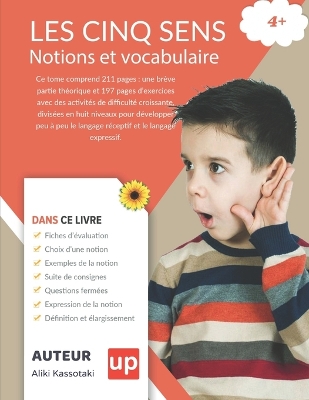 Cover of LES CINQ SENS Notions et vocabulaire