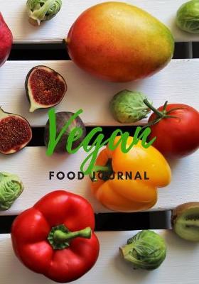 Book cover for Vegan Food Journal