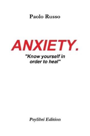 Cover of Anxiety.