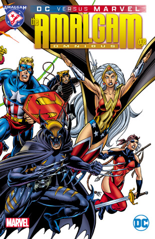 Book cover for DC Versus Marvel: The Amalgam Age Omnibus