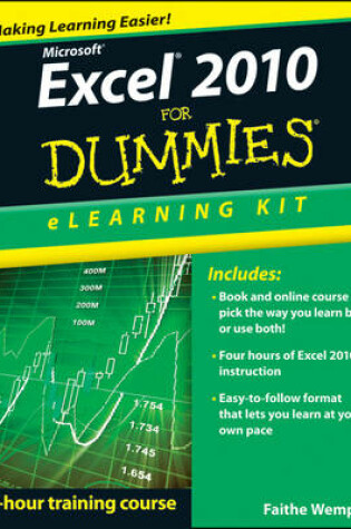 Cover of Excel 2010 eLearning Kit For Dummies