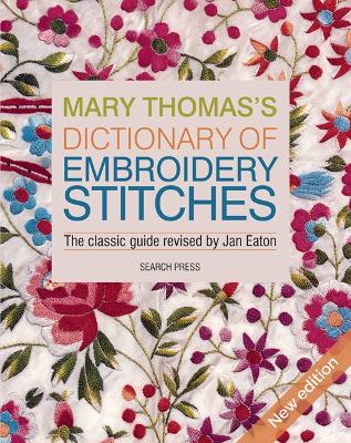 Book cover for Mary Thomas’s Dictionary of Embroidery Stitches