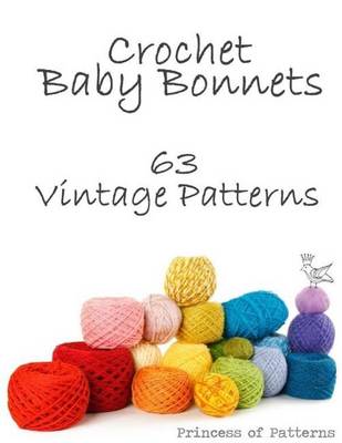 Book cover for Crochet Baby Bonnets