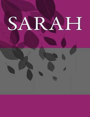 Book cover for Sarah