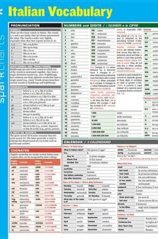 Cover of Italian Vocabulary SparkCharts