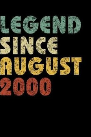 Cover of Legend Since August 2000