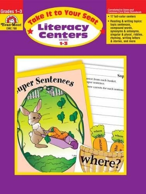Book cover for Literacy Centers Grades 1-3