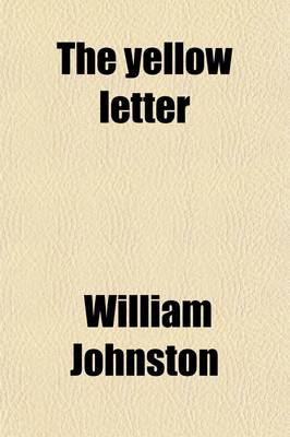 Book cover for The Yellow Letter