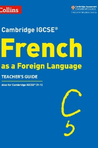 Cover of Cambridge IGCSE™ French Teacher's Guide