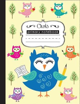 Cover of Owls Primary Notebook