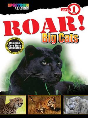 Book cover for Roar! Big Cats