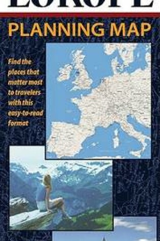 Cover of Rick Steves Europe Plan Map