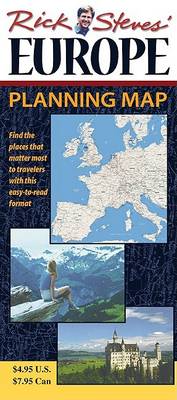 Book cover for Rick Steves Europe Plan Map