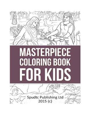 Book cover for Masterpiece Coloring Book for Kids