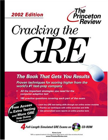 Book cover for Cracking Gre w/ CDROM