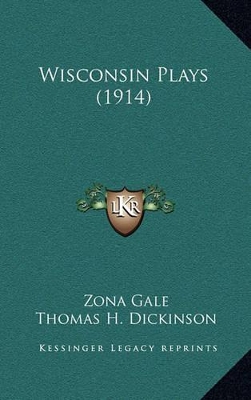 Book cover for Wisconsin Plays (1914)