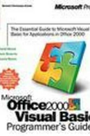 Cover of Microsoft Office 2000/Visual Basic Programmer's Guide