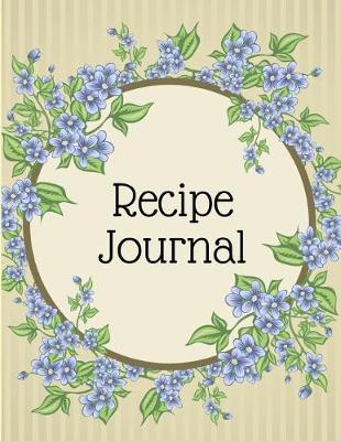 Book cover for Recipe Journal