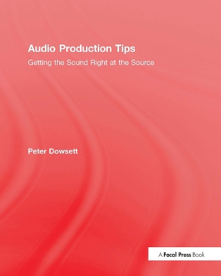 Book cover for Audio Production Tips