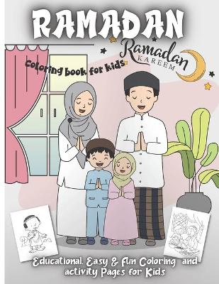 Book cover for Ramadan Coloring Book For Kids