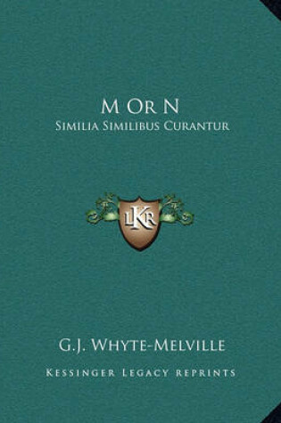 Cover of M or N