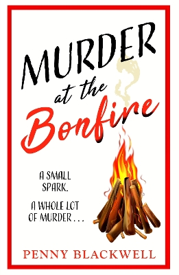 Book cover for Murder at the Bonfire