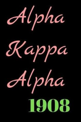 Cover of alpha kappa alpha