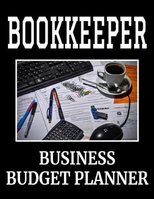 Book cover for Bookkeeper Business Budget Planner